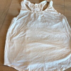 Women’s size 10 white Lululemon Love tank